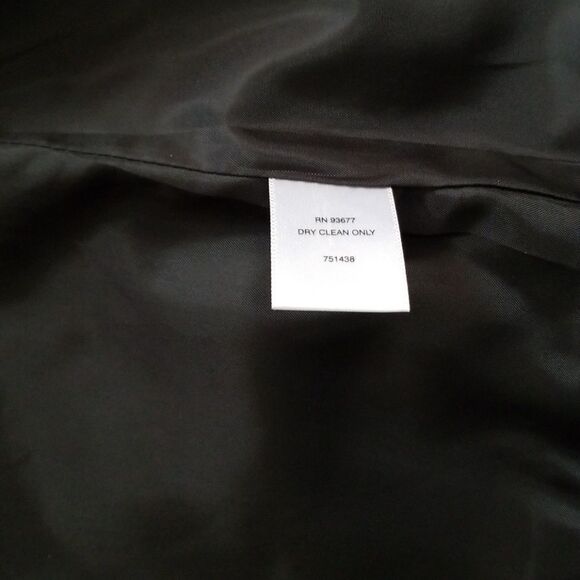 LIZ CLAIBORNE womens XL black & gray wool blend jacket - Picture 4 of 5